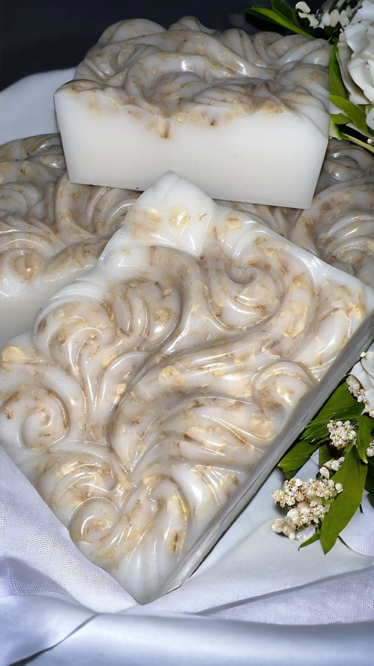 Unscented Oatmeal Shea Butter Bar Soap